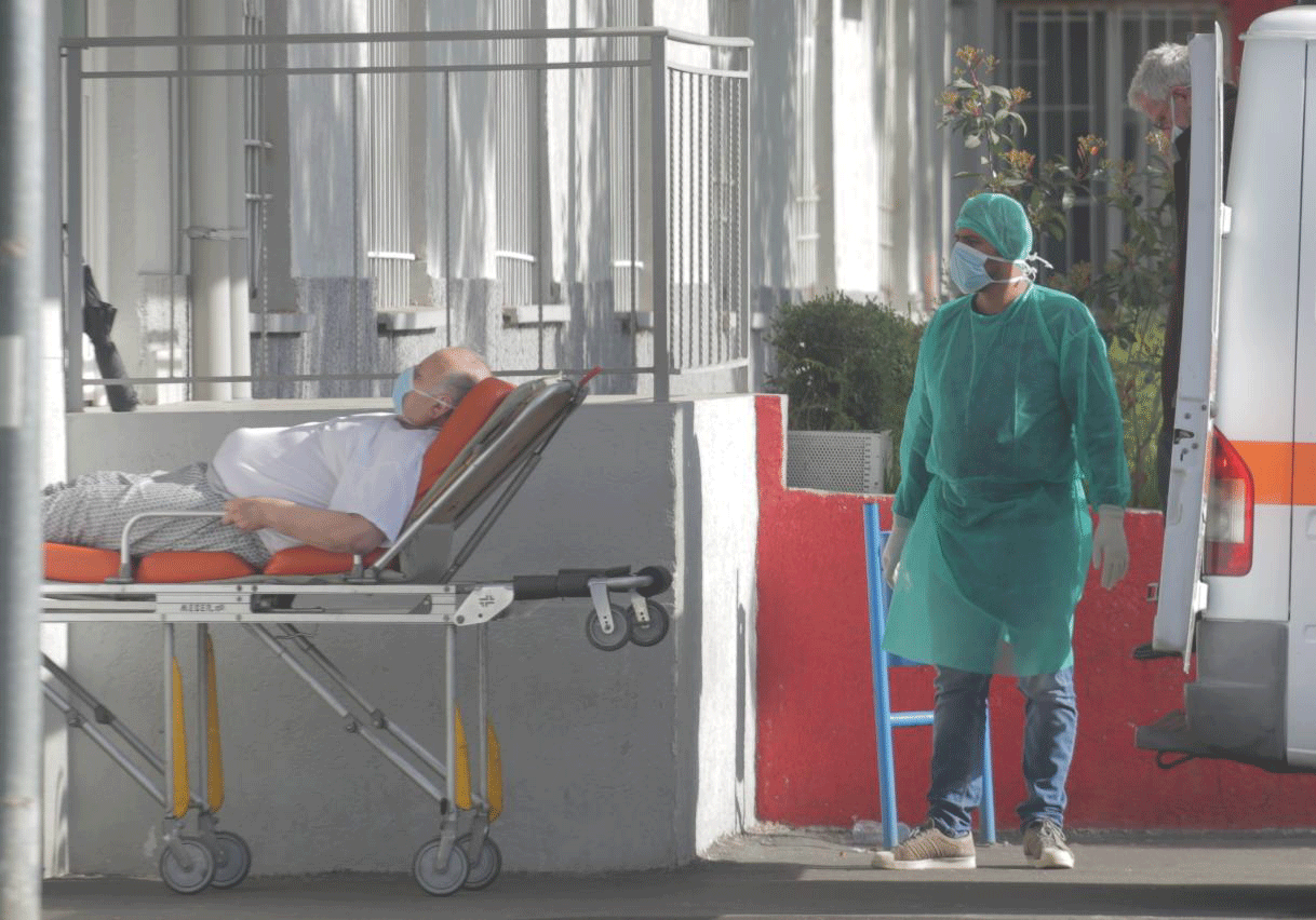  Po trajtohen 282 pacientë me Covid, 17 në gjendje kritike