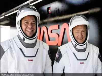  Dy astronautët amerikanë mbërritën me sukses në Stacionin Hapësinor