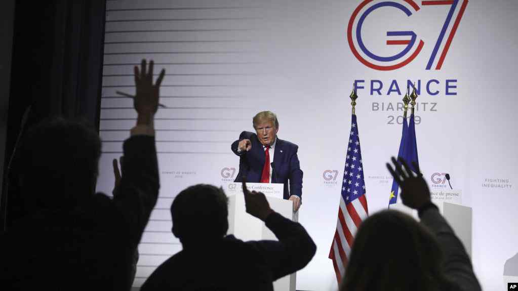  Presidenti Trump shtyn takimin e G7-s