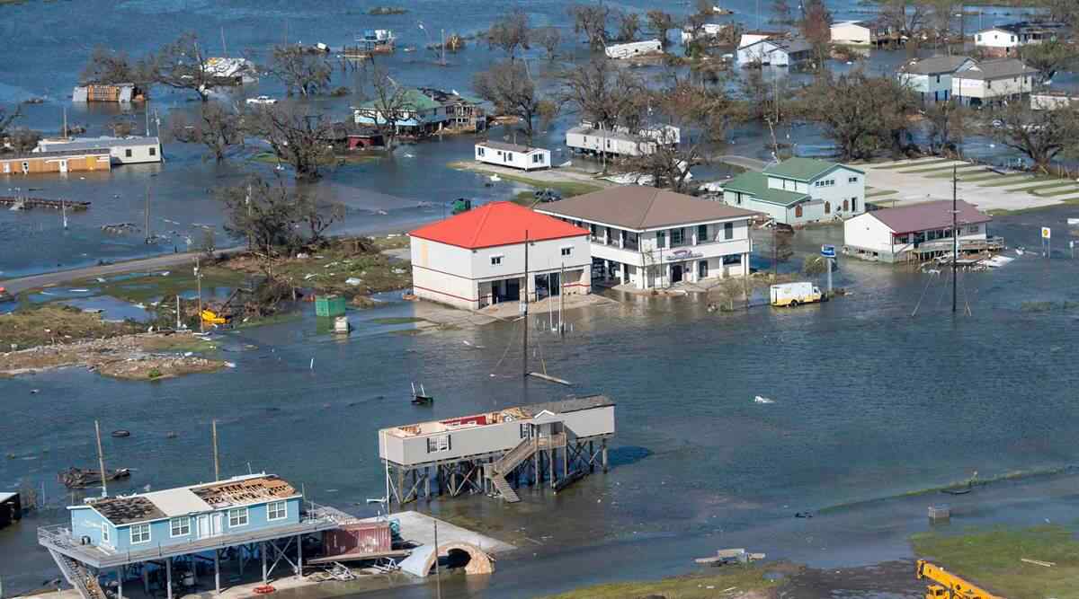  Uragani Laura, shkatërrime në Luizianë