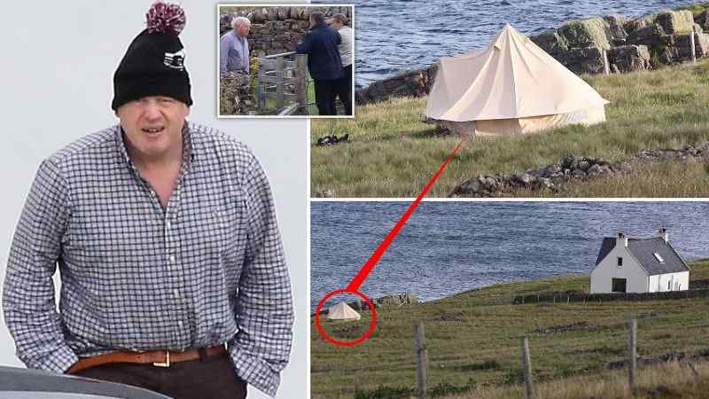  FOTO/ Kryeministri britanik i “jep fund” pushimeve të shtrenjta, preferon kampingun me çadër në Skoci…