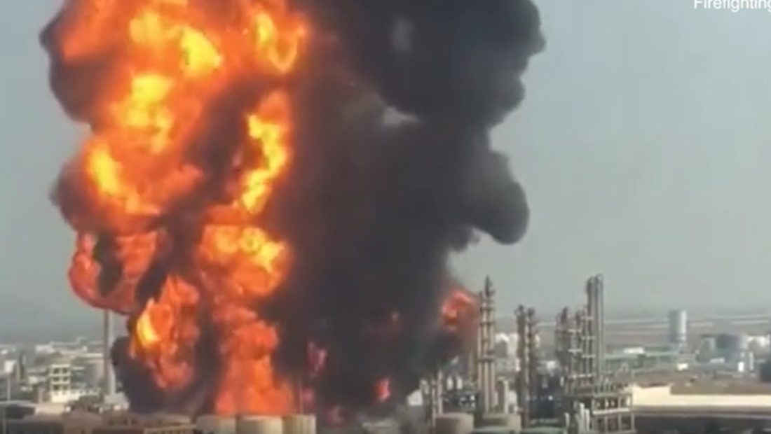  Shpërthim në një fabrikë kimike në Wuhan, 6 viktima (Video)