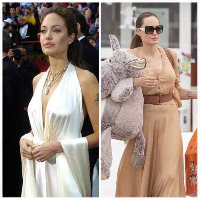  Pse Angelina Jolie duket e mrekullueshme në tapetin e kuq, por edhe si shtëpiake?