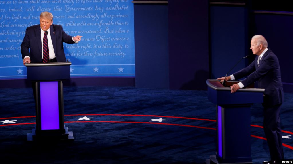  Debati i parë presidencial Trump vs Biden
