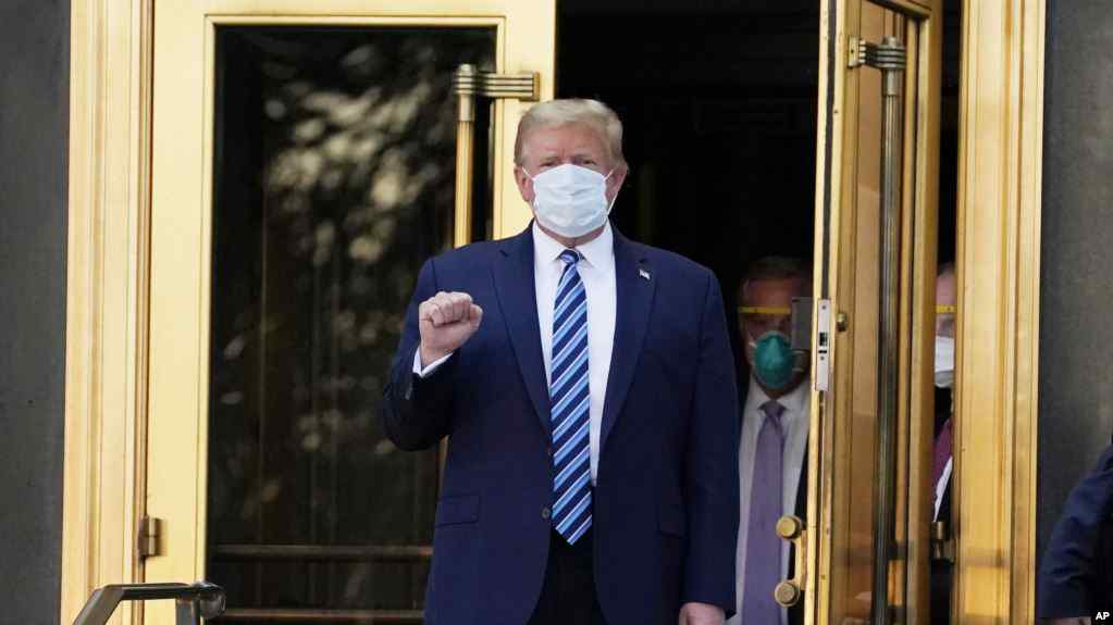  Presidenti Trump del nga spitali; do të vazhdojë mjekimin në Shtëpinë e Bardhë