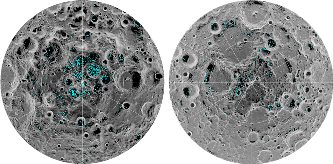  ​NASA zbulon praninë e ujit në Hënë