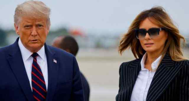  Donald dhe Melania Trump infektohen me COVID-19