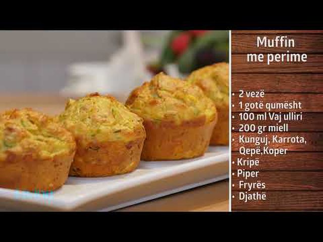  Receta në 2 minuta: Muffin me perime