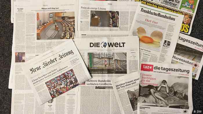  Shtypi gjerman në lidhje me arrestimet dhe dorëheqjen e Thaçit