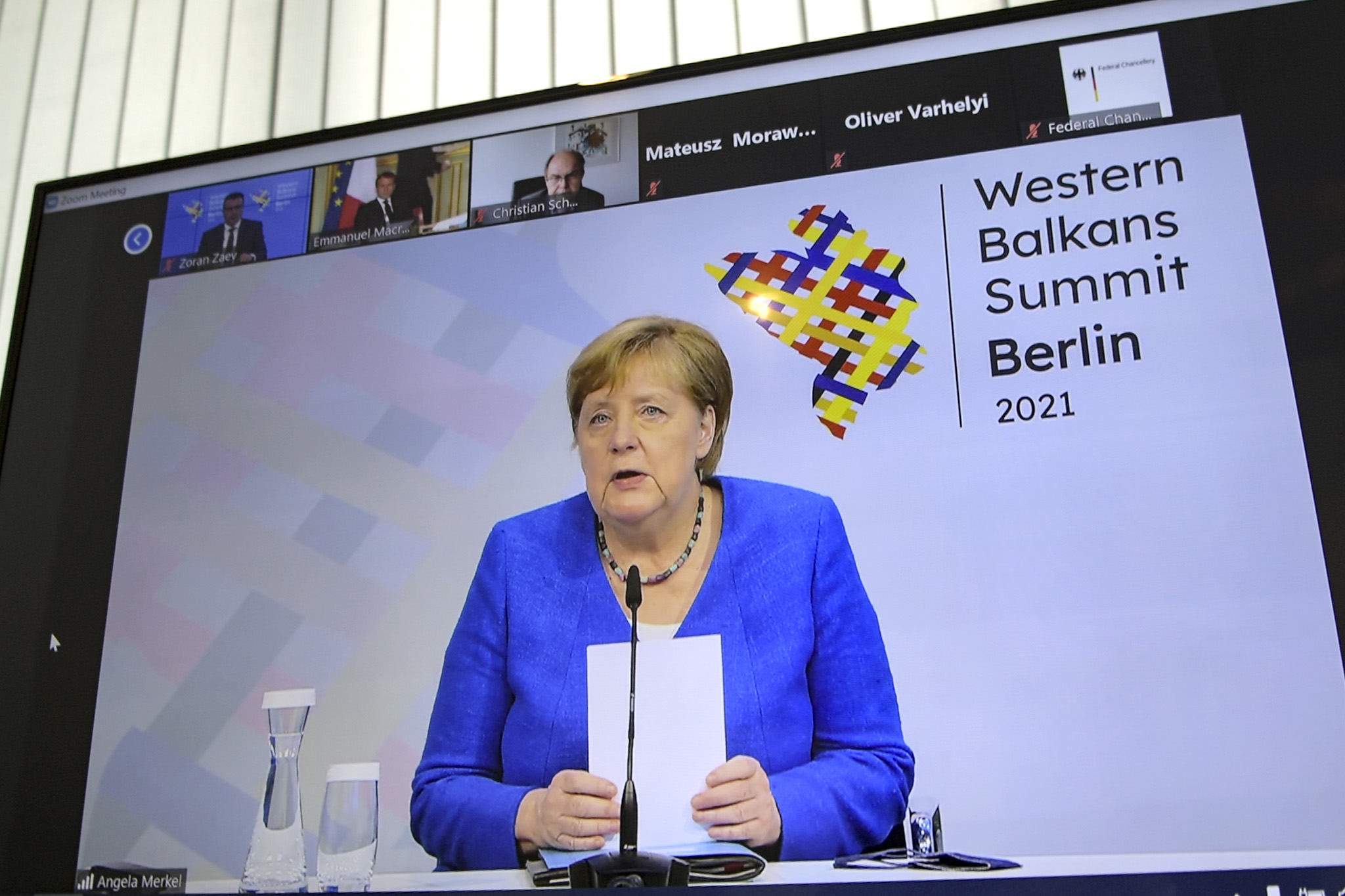  Çfarë tha Angela Merkel në takimin e fundit me liderët e Ballkanit