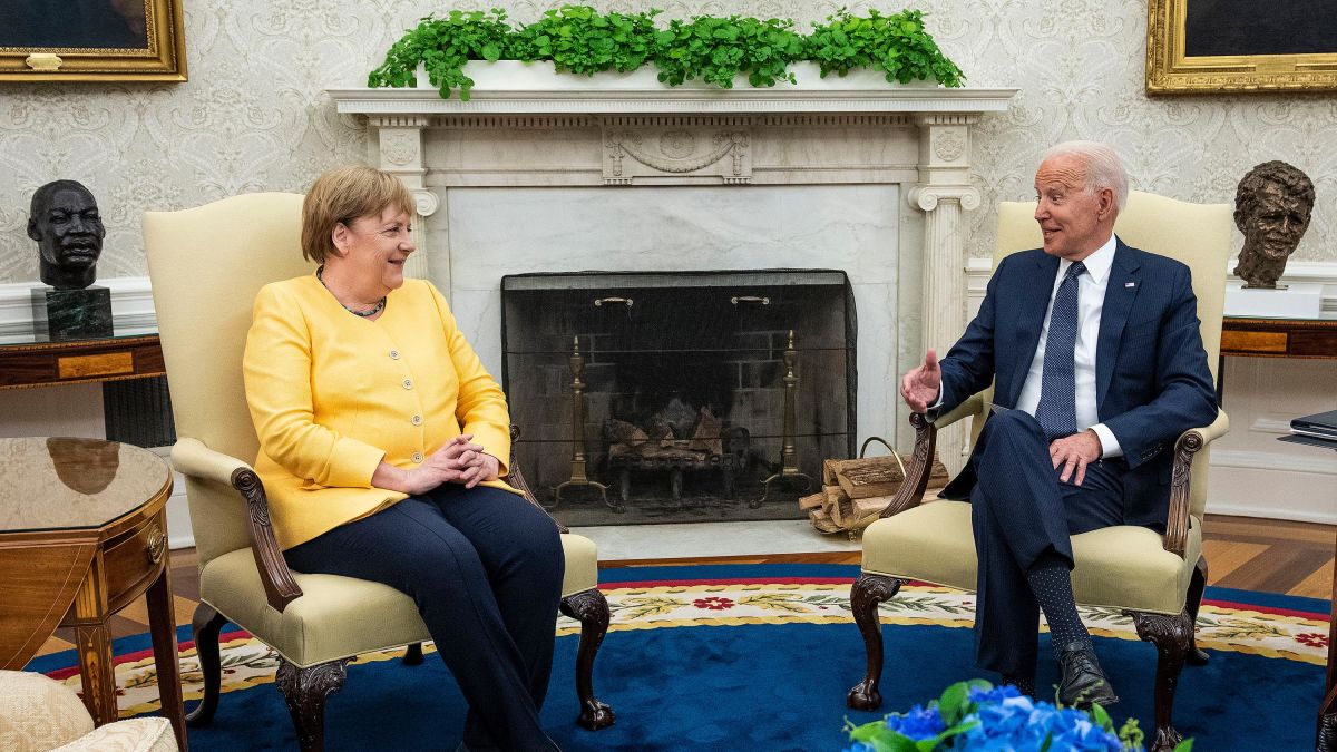  Mosmarrëveshje miqësore: Biden, Merkel diskutojnë rreth gazjellësit rus