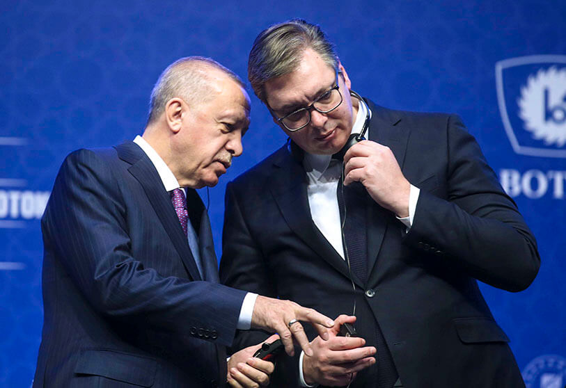  Erdogan tha se do t’ia shtoj njohjet Kosovës/ Vuçiq përpiqet ta ndalë