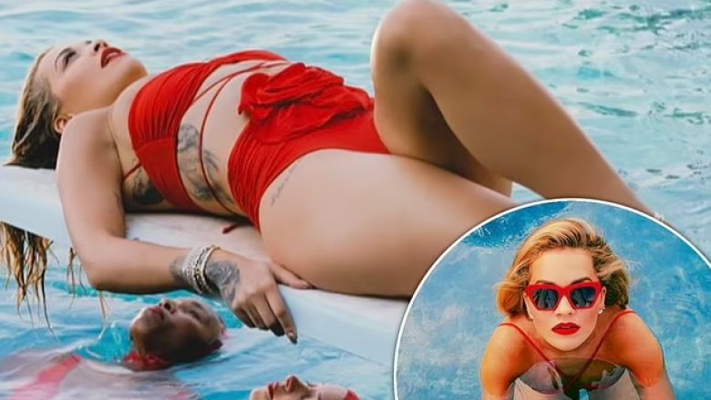  Rita Ora publikon imazhe me bikini nga xhirimet e klipit të ri