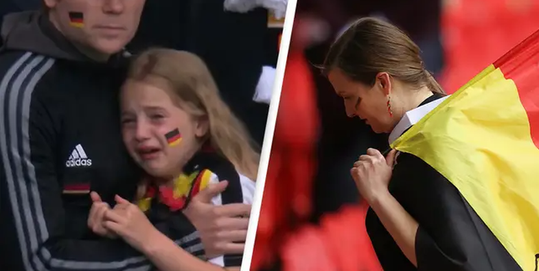  Ja pse po mblidhen fonde për vajzën që qau gjatë ndeshjes Gjermani-Angli?