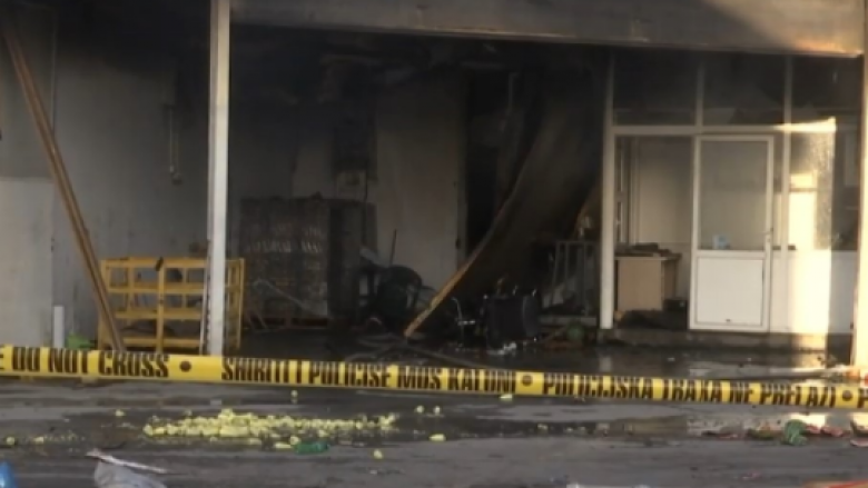  Policia jep detaje rreth zjarrit të djeshëm në depot te Zona Industriale