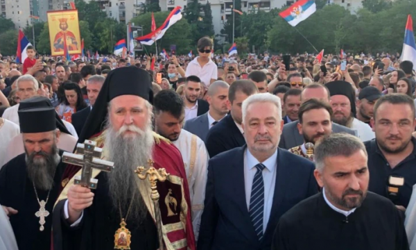  Tensione të mëdha në Mal të Zi – Kisha Ortodokse sërish provokon