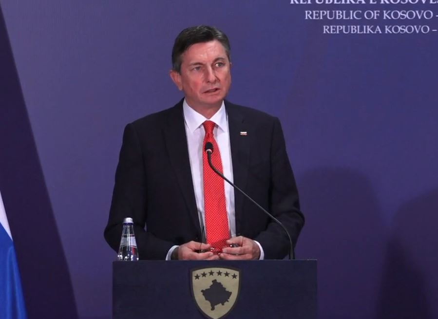  Presidenti slloven: BE-ja t’ia liberalizojë vizat Kosovës, tejkaloni mosmarrëveshjet me Serbinë