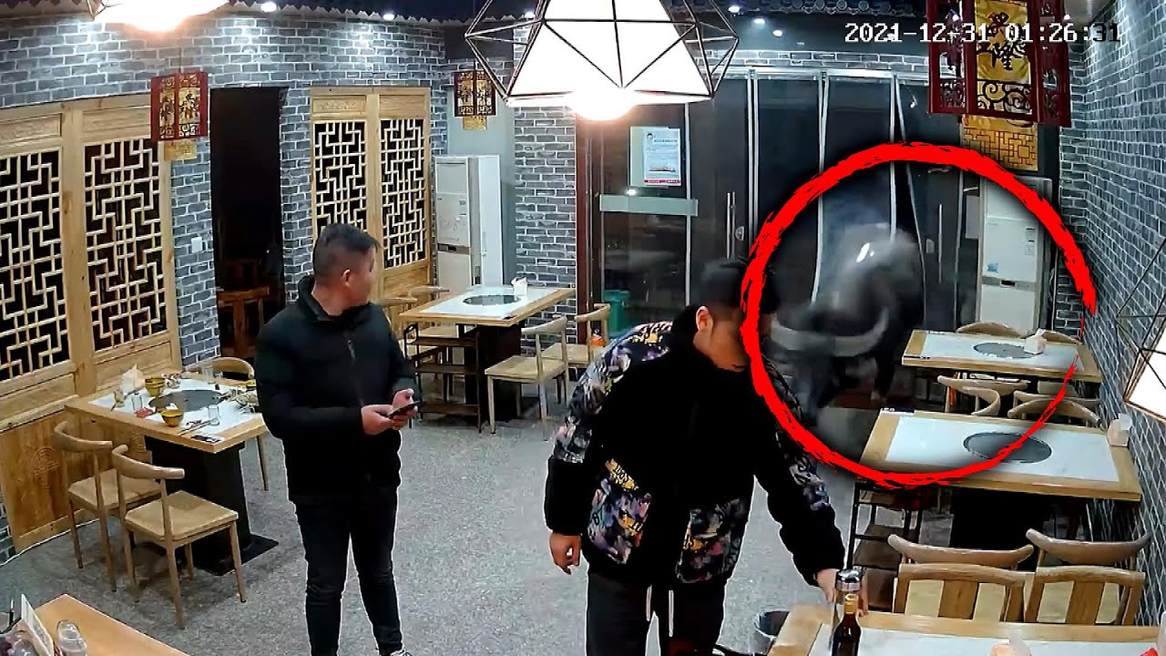 Demi sulmon njerëzit brenda restorantit (VIDEO)
