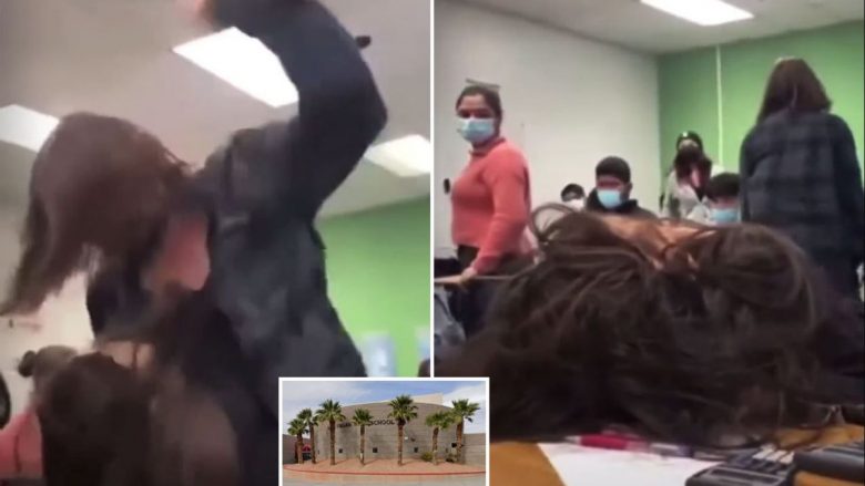  KUJDES PAMJET: Rrah brutalisht shoqen e klasës deri në alivanosje – askush si del në ndihmë