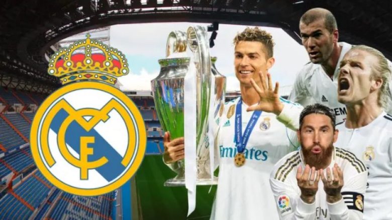  Real Madridi votohet si klubi më i madh i futbollit në botë, pas tij vijnë …