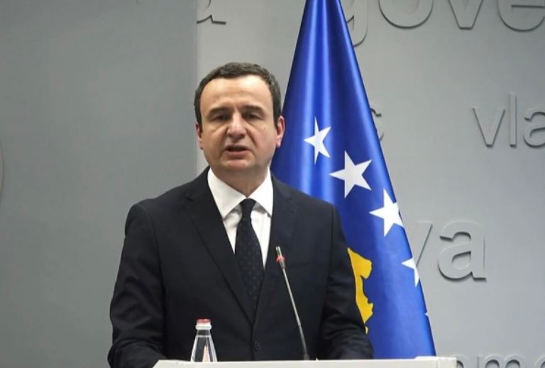  Kurti: S’do të lejoj “Republikë serbe” në Kosovë