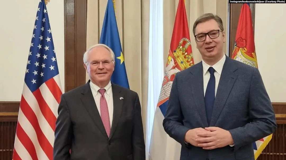  Vuçiq dhe Hill flasin për dialogun Kosovë-Serbi