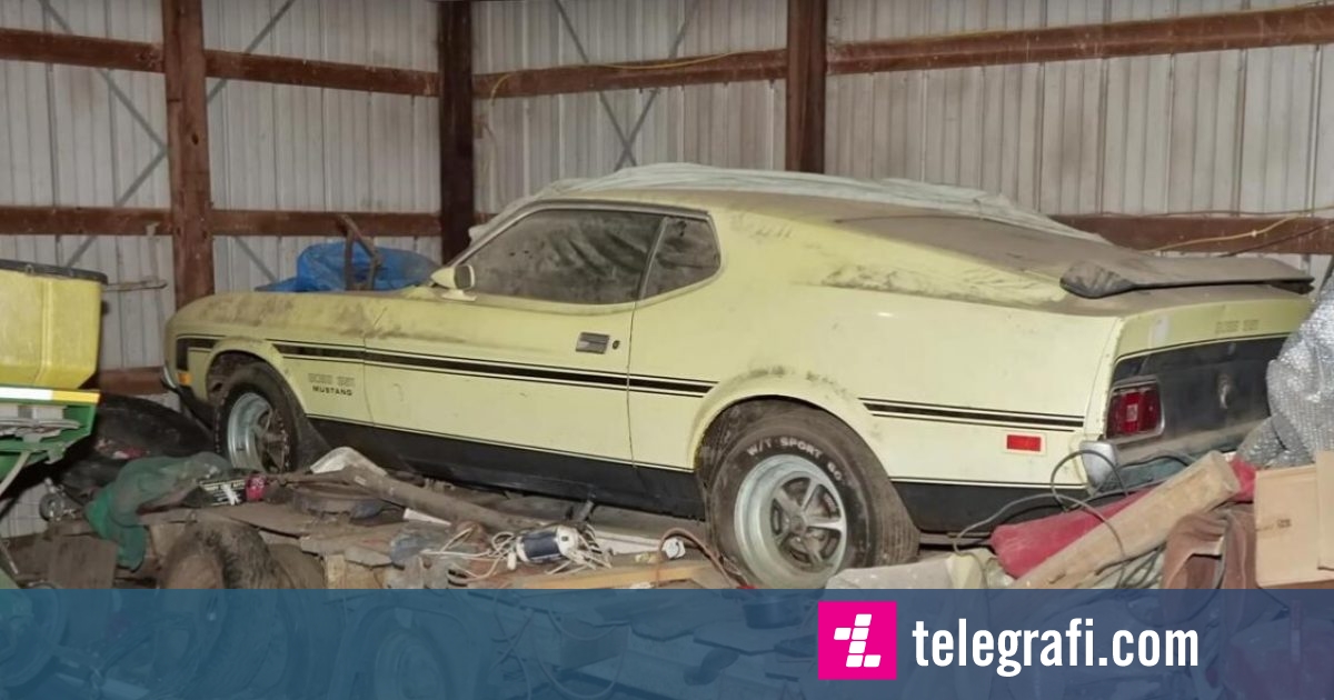  Një kopje e rrallë e Ford Mustang u gjet në një magazinë ku ai qëndroi “pa lëvizur” për 46 vjet