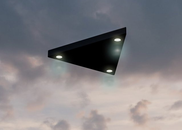  UFO-t më famëkeqe/ “Trekëndëshi i zi” shihet duke qëndruar pezull mbi shtëpi për një orë (FOTO)