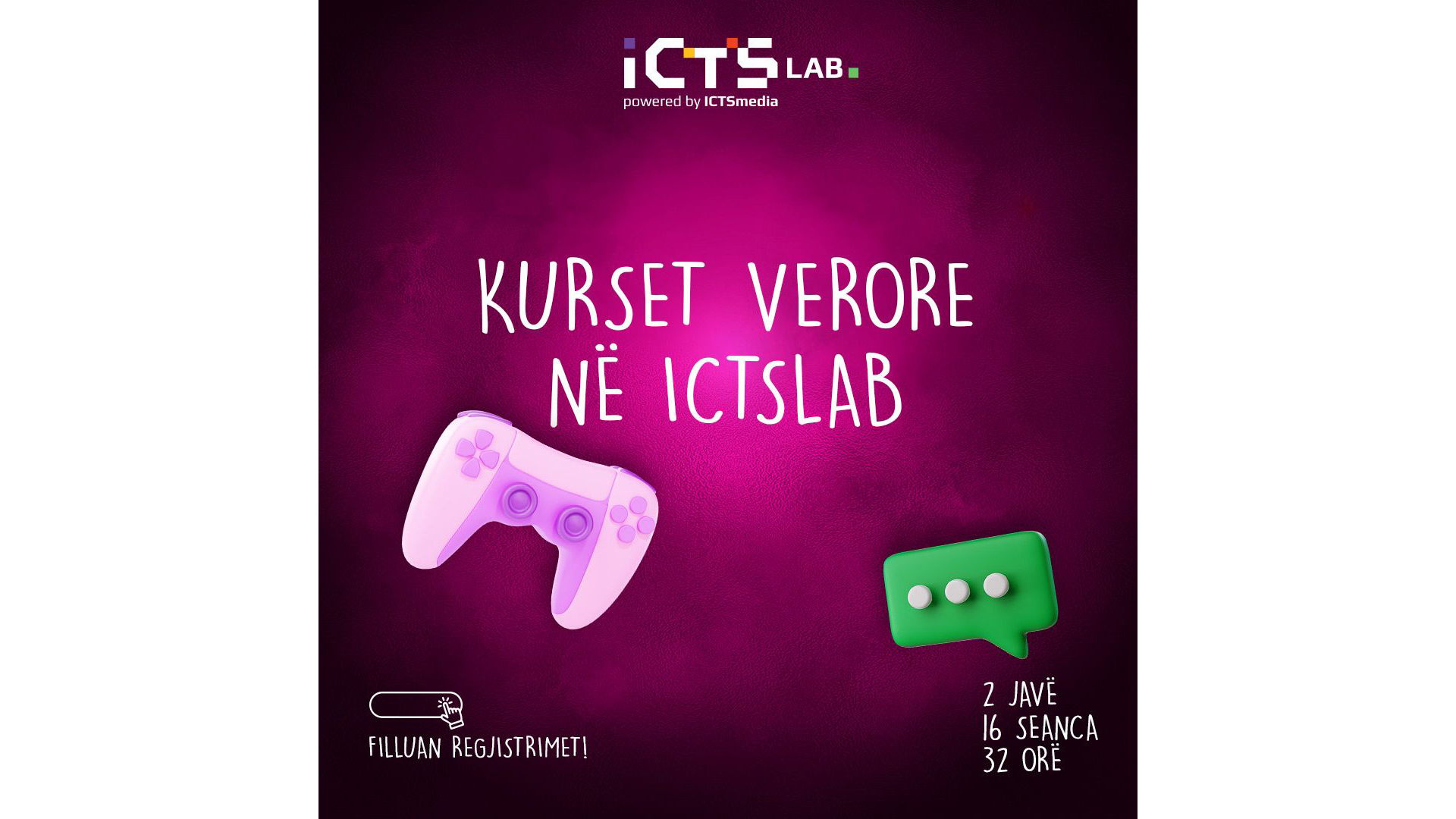  Shkolla e Verore e Kodimit në ICTSlab hap regjistrimet, fëmijët mësojnë kodim përmes argëtimit