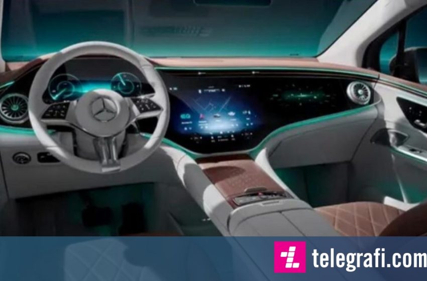  Imazhet që tregojnë enterierin e Mercedesit të ri elektrik EQE
