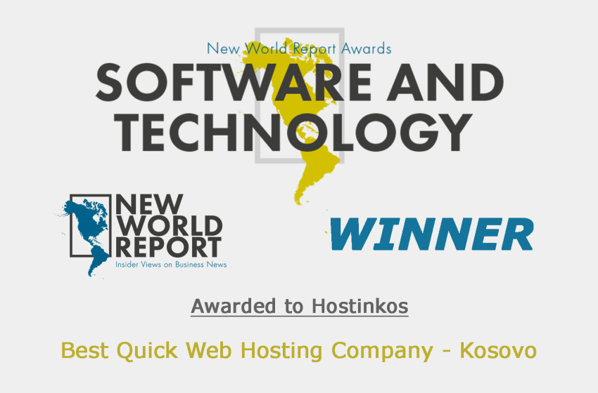  New World Report: Hostinkos u shpall fitues në 2022 Software & Technology Awards