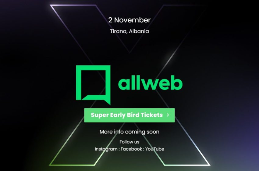  Konferenca ndërkombëtare AllWeb rikthehet në Shqipëri këtë Nëntor