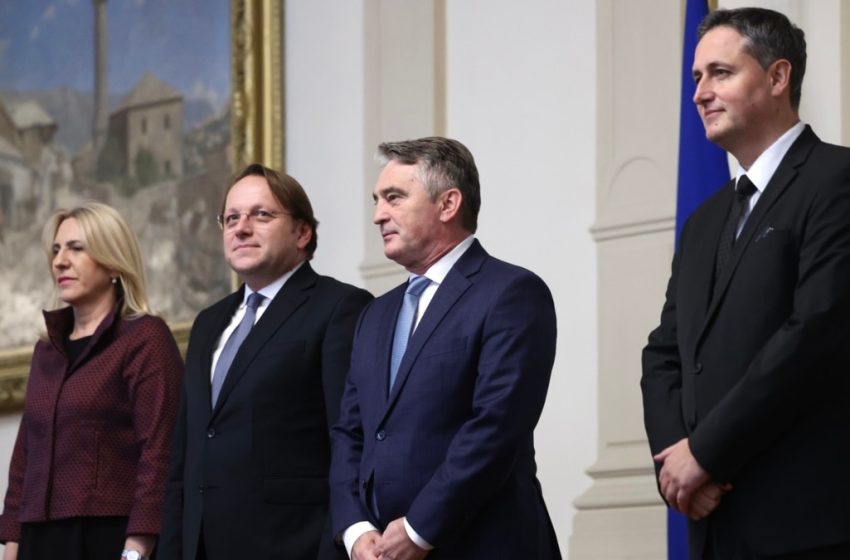  Varhelyi optimist se Bosnja mund të marrë në dhjetor statusin e vendit kandidat